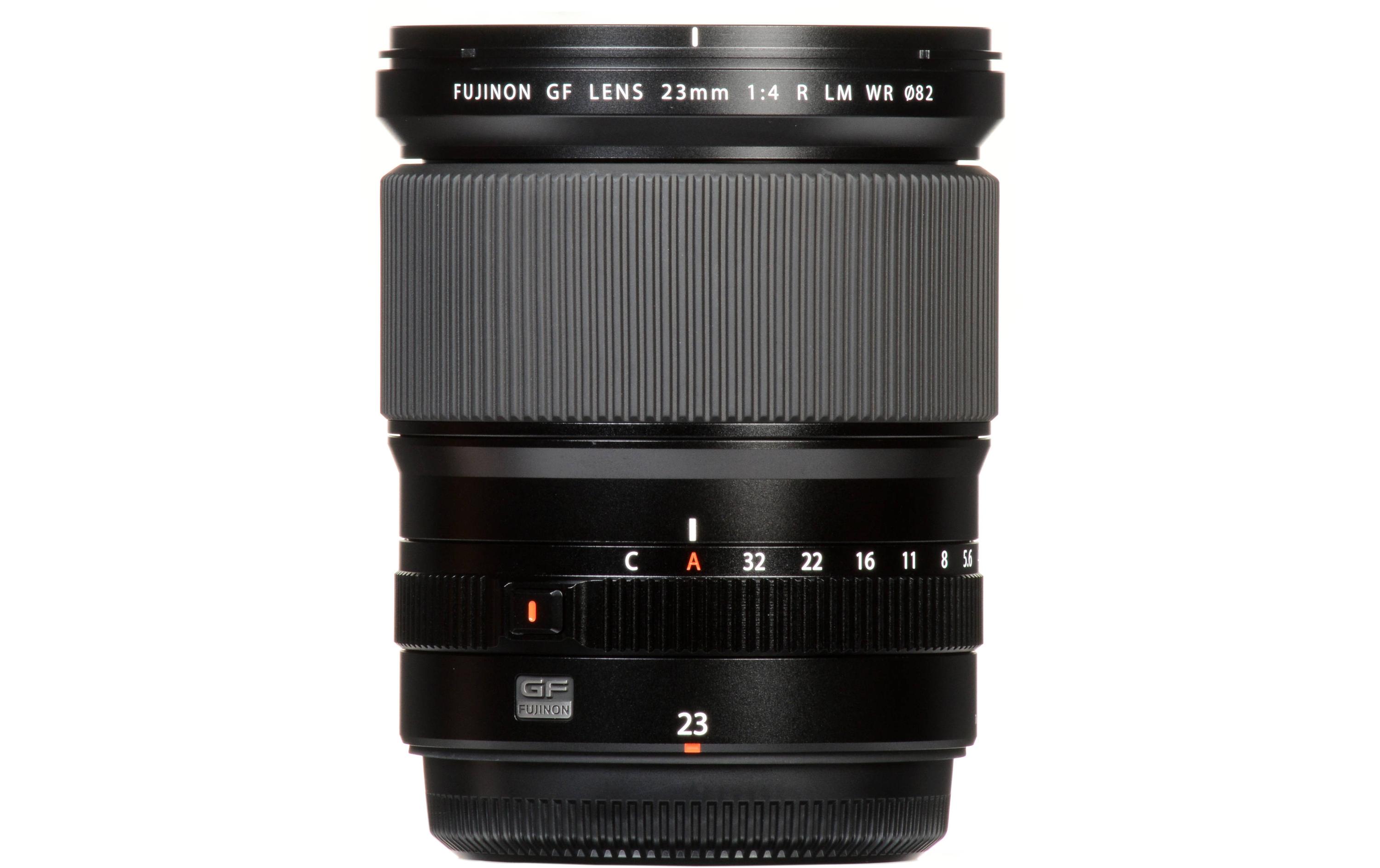 Festbrennweite FUJINON GF 23mm F/4 R LM WR – G-Mount<br>Super-Weitwinkelobjektiv ideal für die Landschafts- und Architekturfotografie geeignet