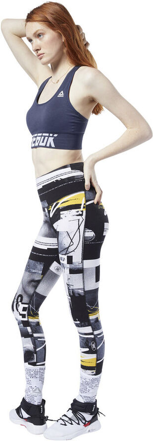 Reebok Meet You There Cotton Leggings Multifarvet