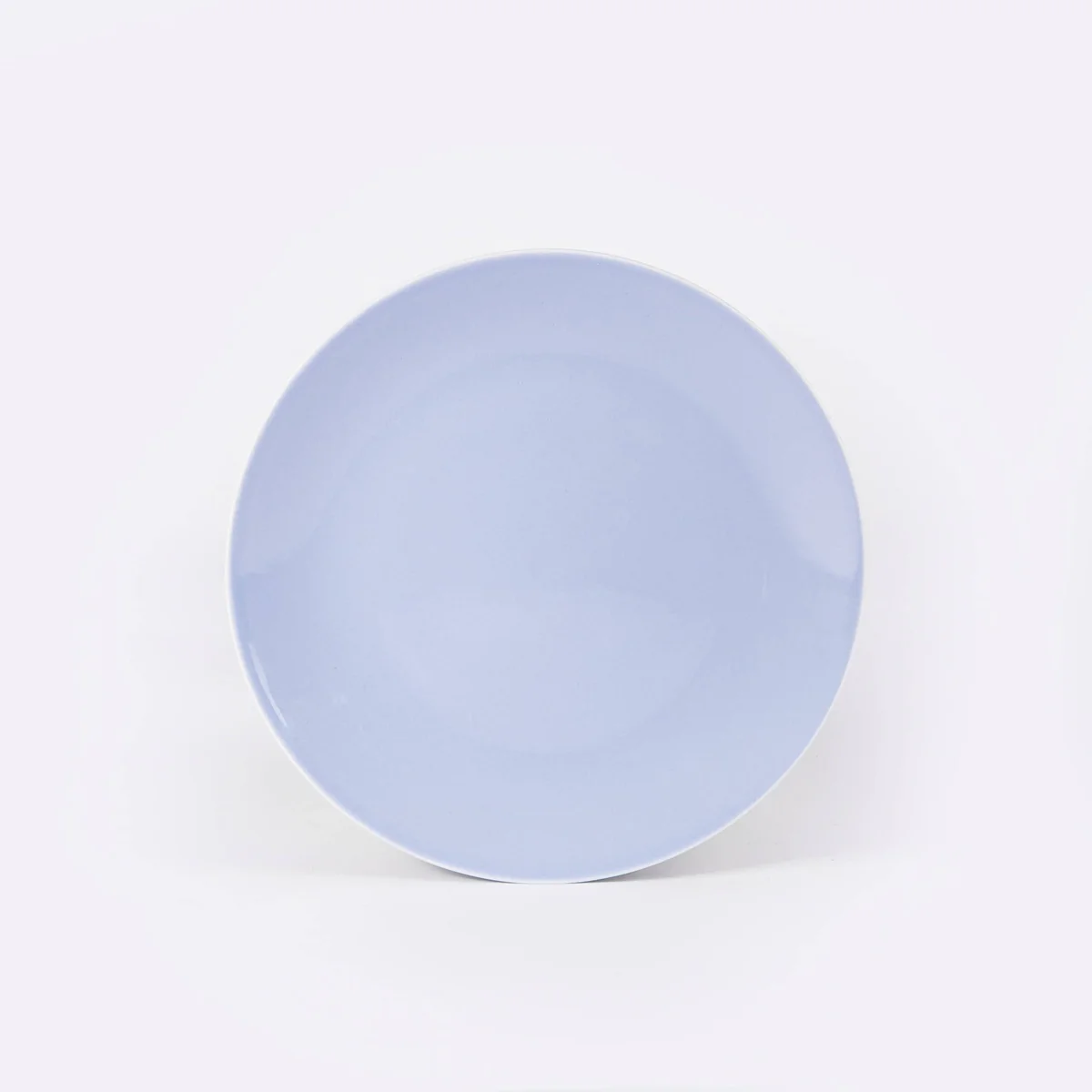 Assiette plate ronde 25cm bleu OGRE La Fabrique