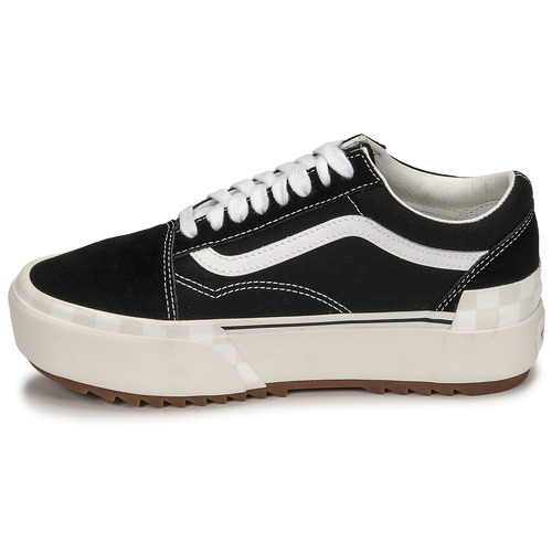 Vans - OLD SKOOL STACKED - Noir / Blanc