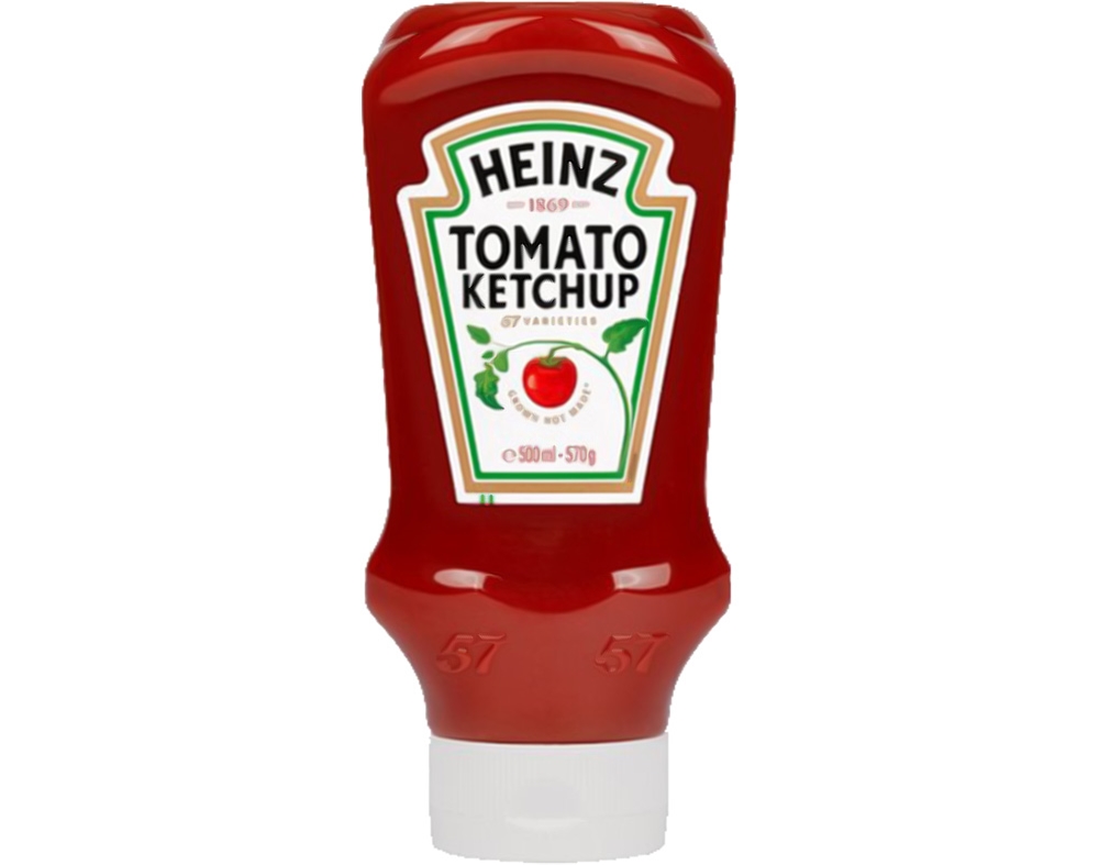 KETCHUP HEINZ TOP DOWN 570G