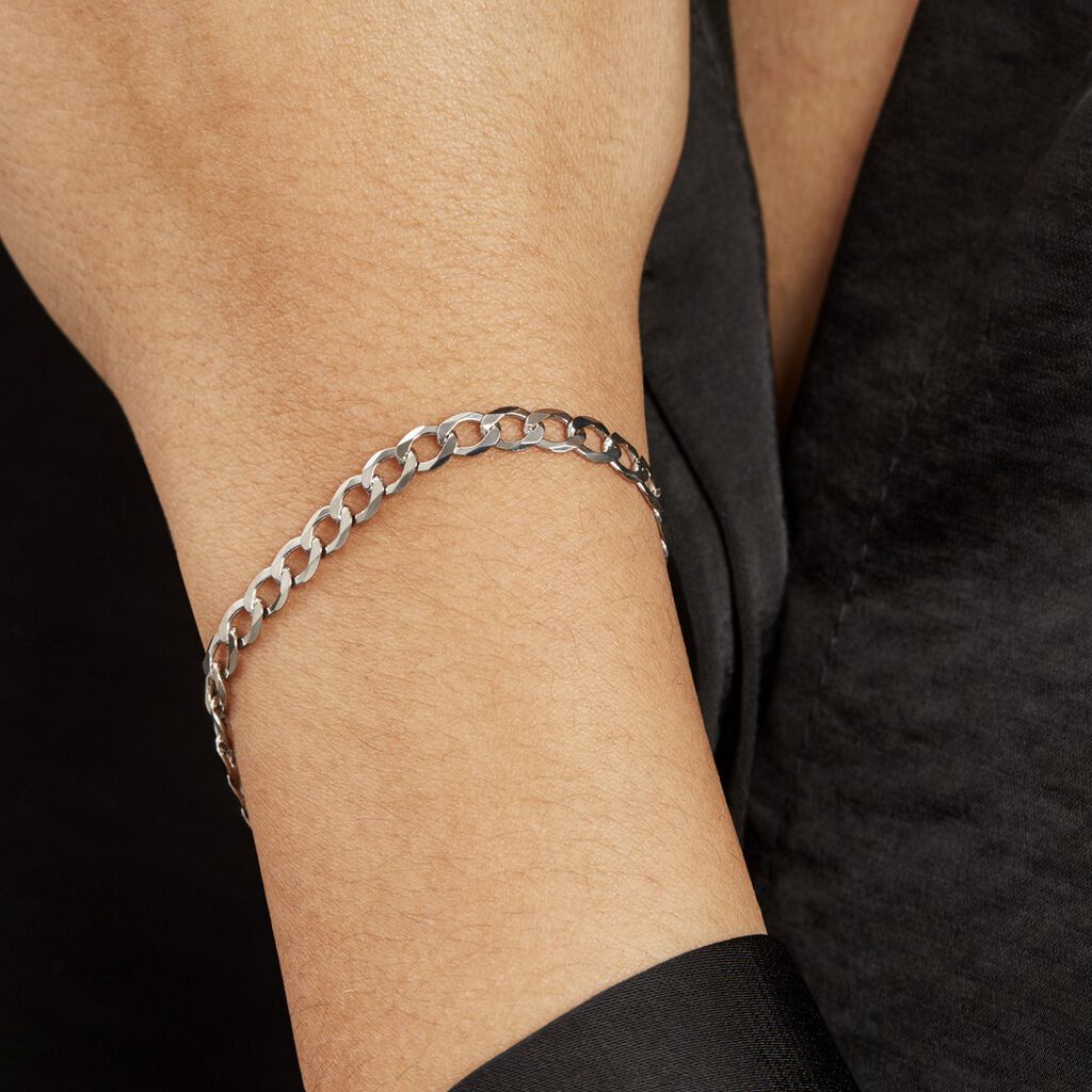 Bracelet Argent Blanc Casper