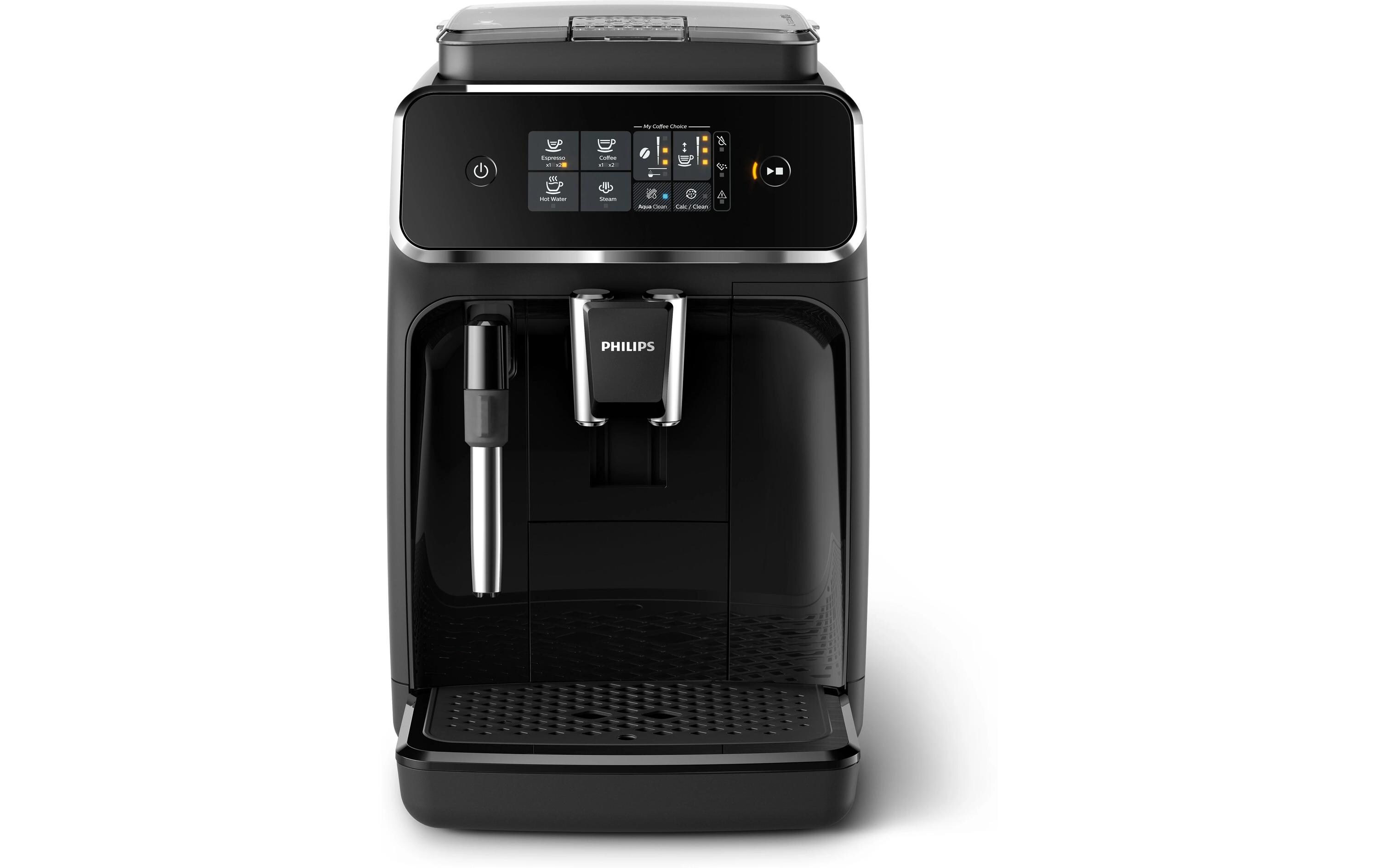 Kaffeevollautomat Series 2200 EP2225/10 Klavierlack Schwarz<br>Kaffeemaschine mit SensorTouch-Oberfläche