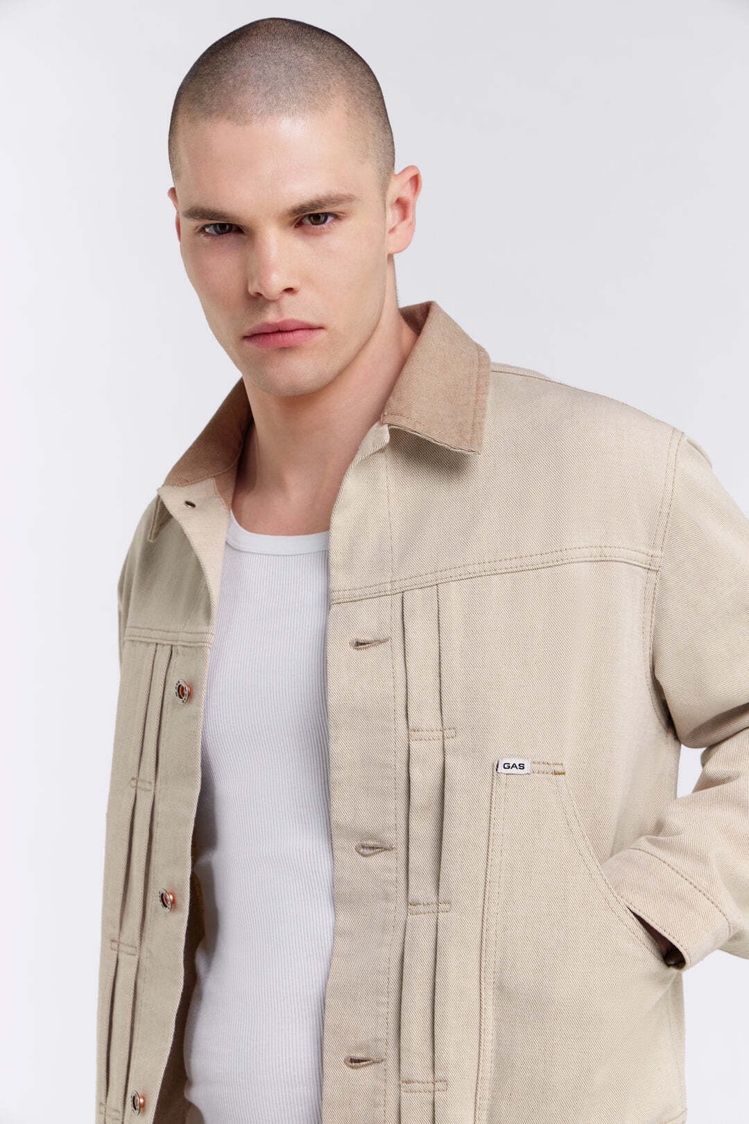 GAS Jeansjacke »Gas Jeansjacke Frank Jacket«