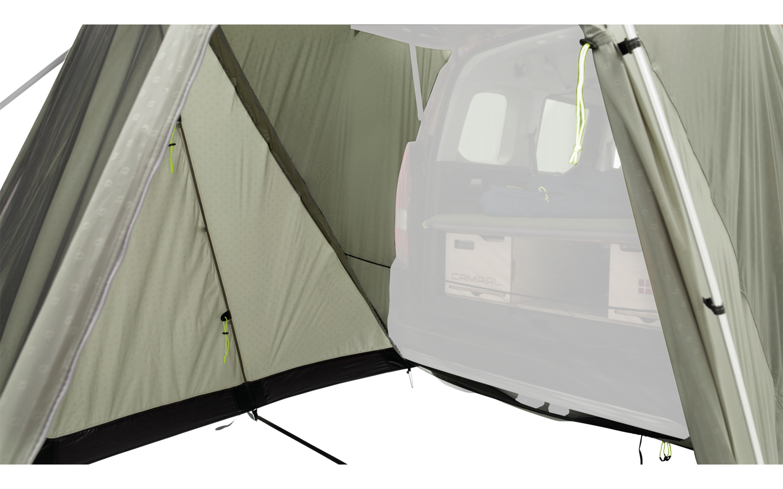 Outwell Sandcrest S Vorzelt / Heckzelt für Minivans 2 bis 3 Personen Grün