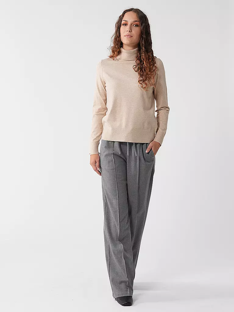 S.OLIVER Rollkragenpullover  beige
