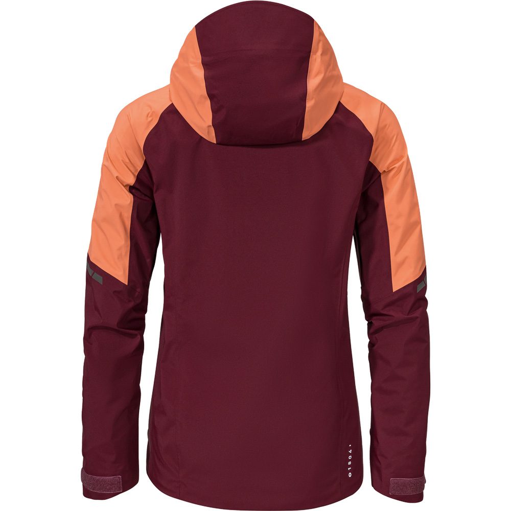 Schöffel Gaschurn Hardshelljacke Damen darkburgundy