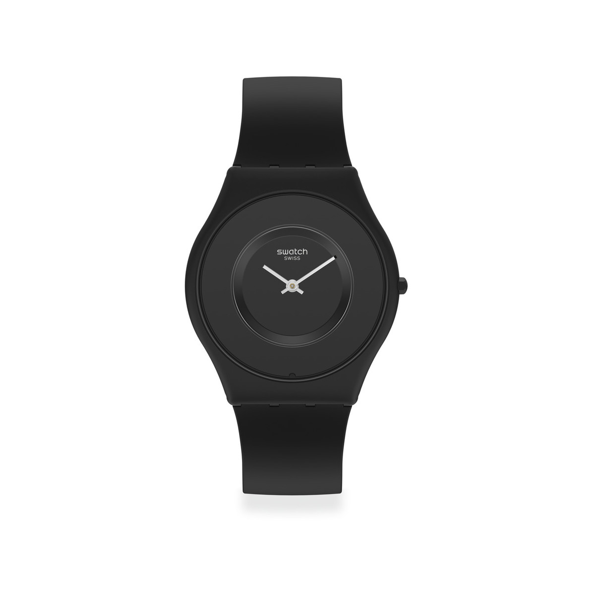 Montre Swatch mixte bioceramic bracelet silicone noir