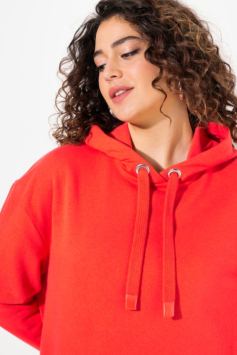 Hoodie, Schriftmotiv, Oversized, Kapuze, Langarm