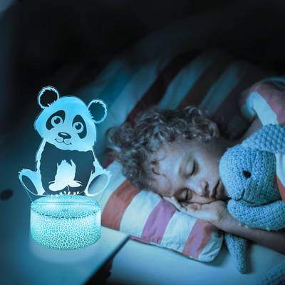 Powerpal 3D Nattlampe Panda