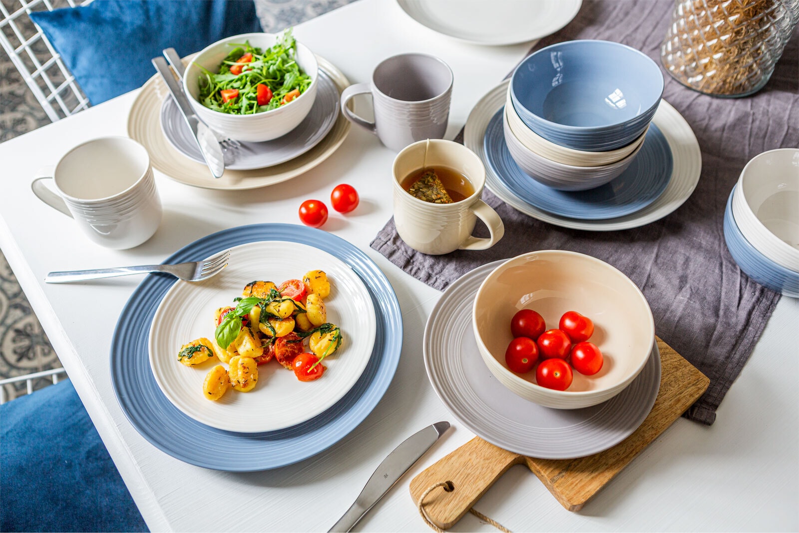 Ritzenhoff & Breker Dessertteller LEVI 6er Set weiß