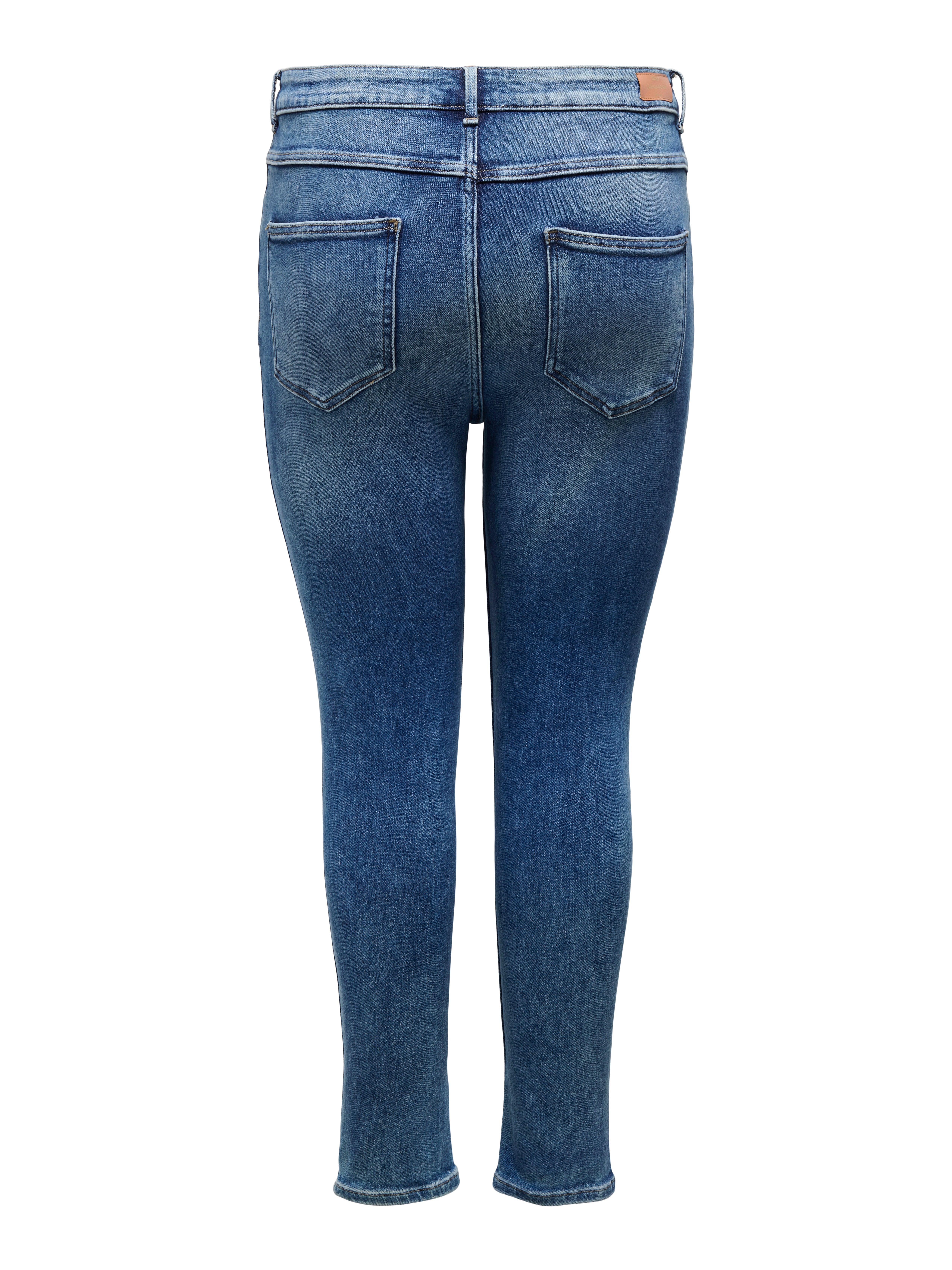 CARMILA Hohe Taille Skinny Fit Jeans Medium Blue Denim