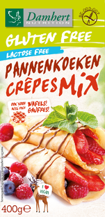Damhert Gluten Free Pannenkoekenmix Lactose Free 400GR