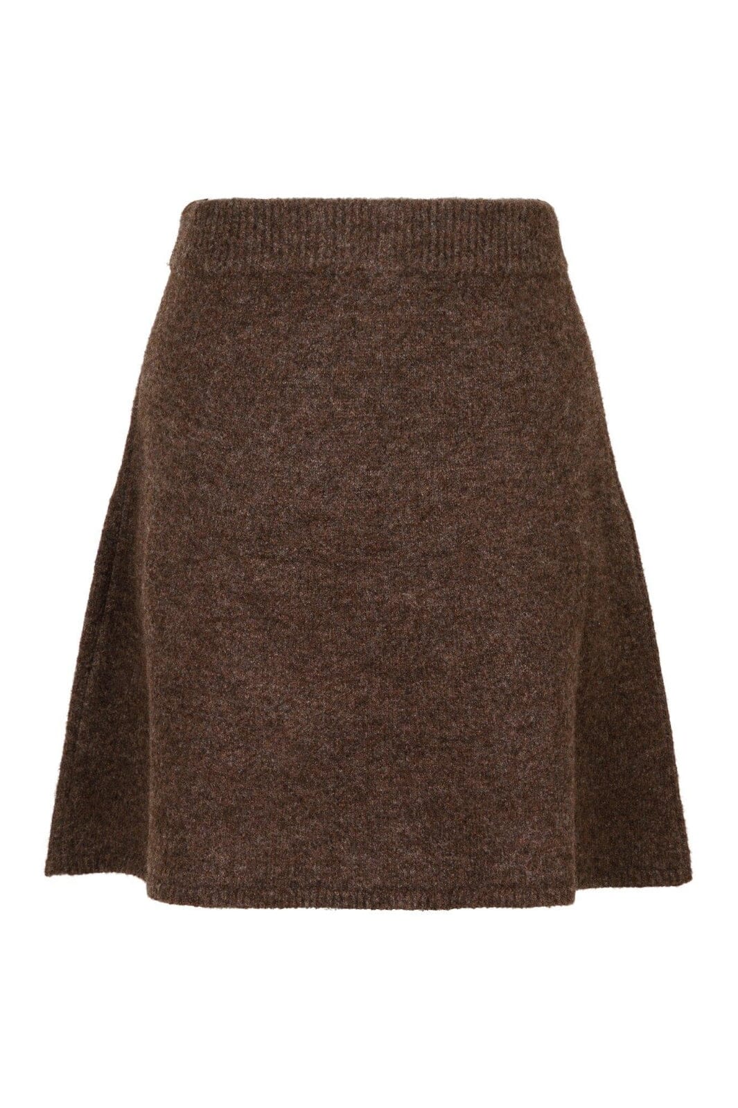Neo Noir Gisa Knit Skirt brown melange