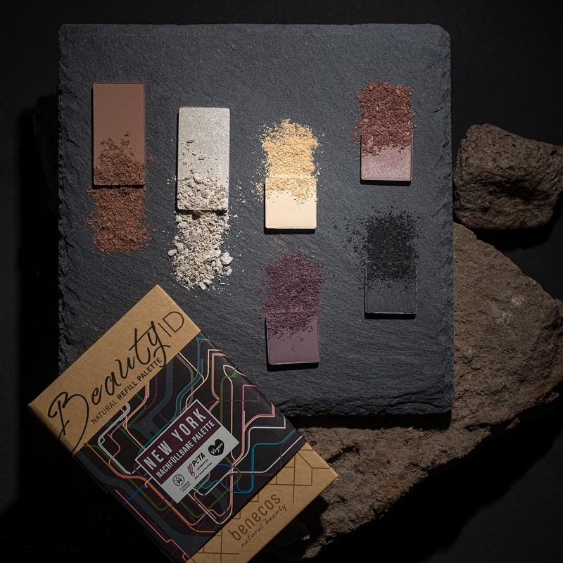Benecos Eyeshadow Palette Small 12 gr. - New York