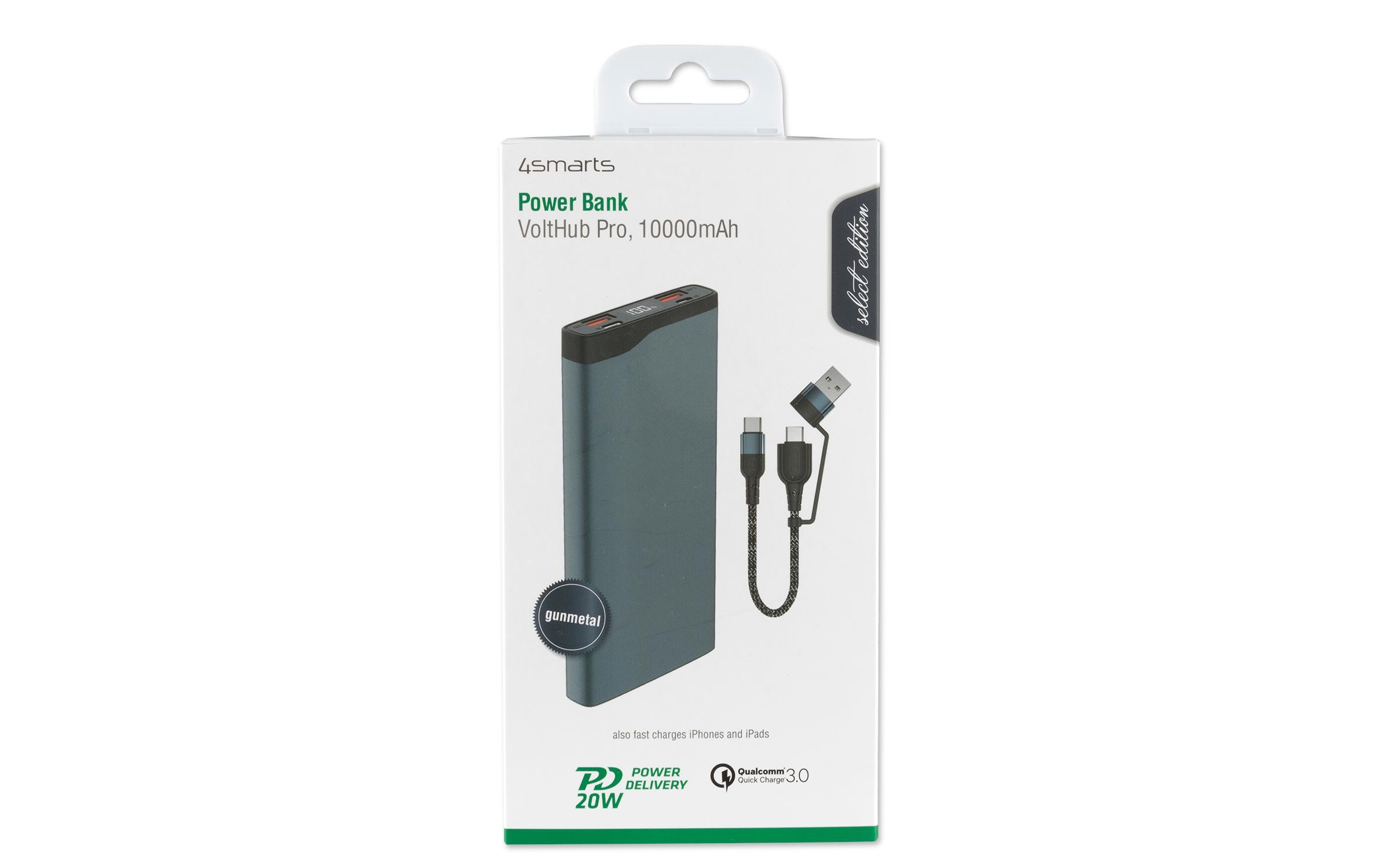 Powerbank VoltHub Pro 10000 mAhMultiport-Powerbank mit modernen Ladestandards