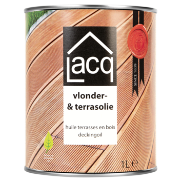 Lacq Vlonder & Terras olie bankirai 1 liter