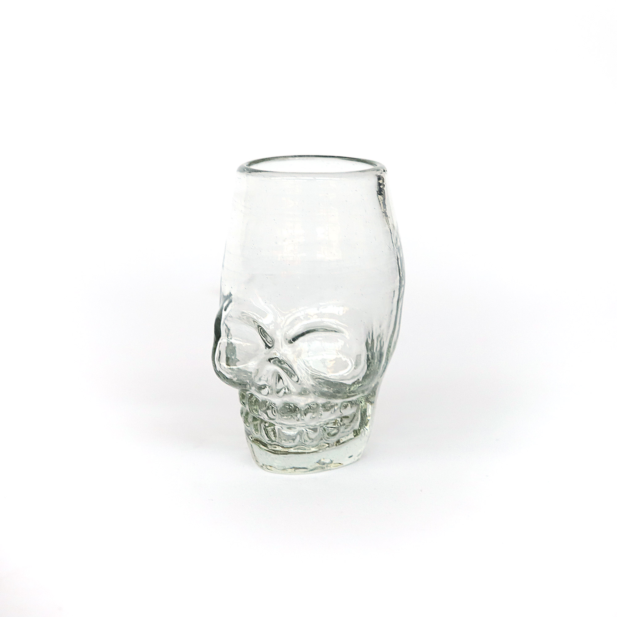 Tequila-Glas 'Totenkopf', H 9 cm, B 4 cm, L 5 cm zu 11,00