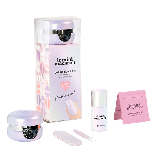 Le Mini Macaron Gel Manicure Kit, Pearlescence