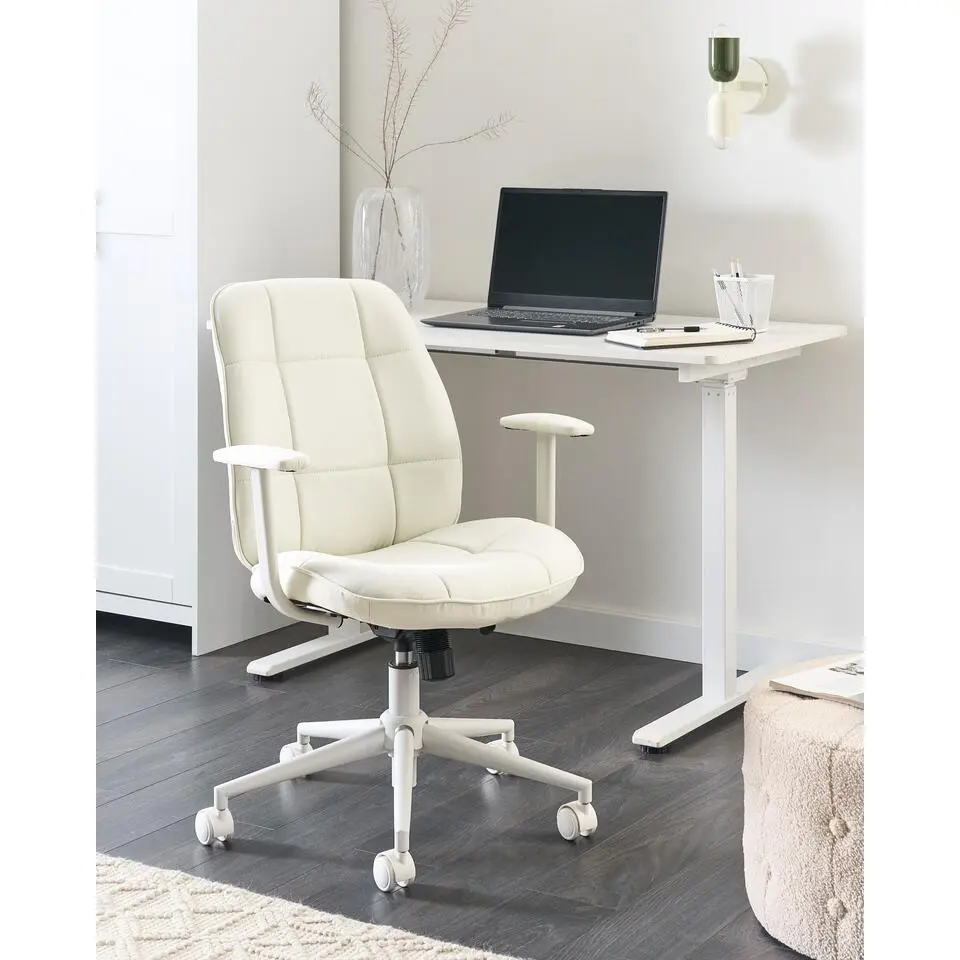 CARLTON - Bureaustoel - Mintgroen - Stof