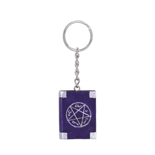 Book of Spells keyring 4.5cm