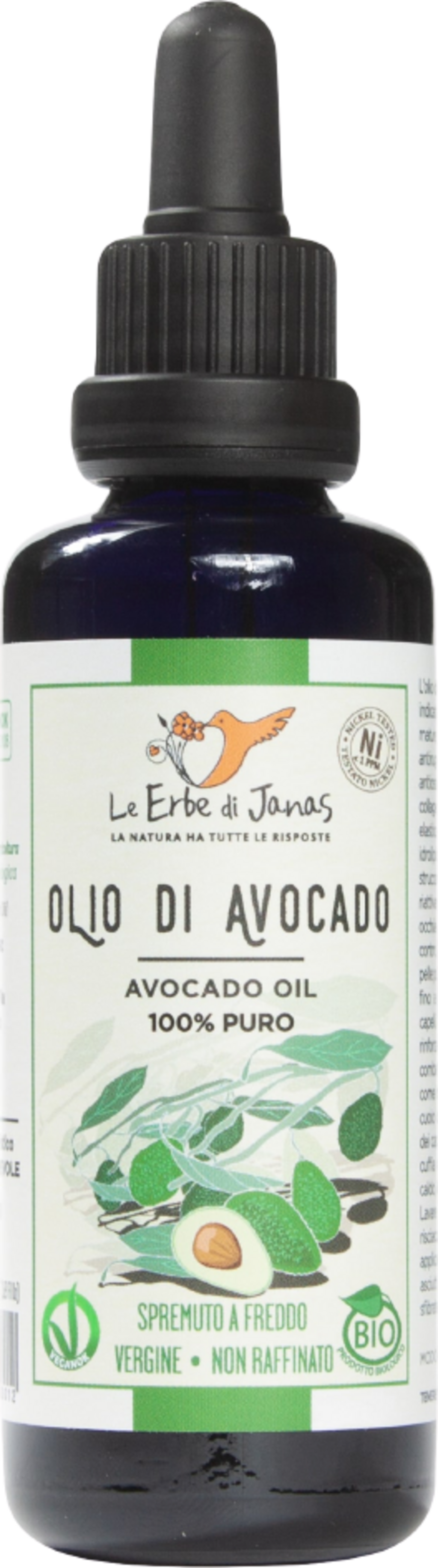 Le Erbe di Janas  Avocadoöl, 50 ml