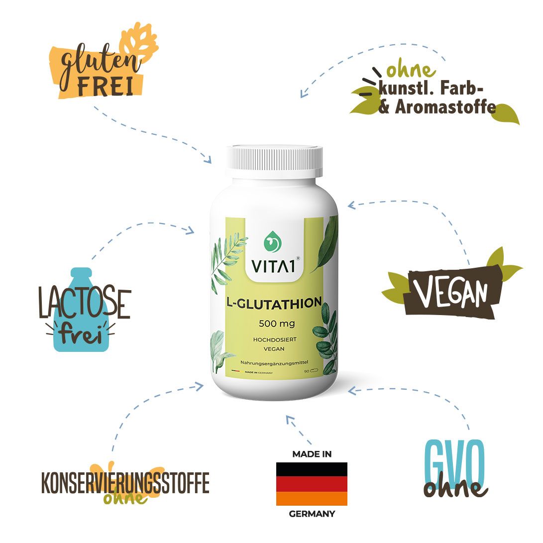 VITA1 L-Glutathio, 500 mg