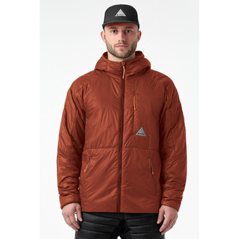 Orage Altitude Gilltek Hoodie Isolationsjacke Dark Terracotta Herren