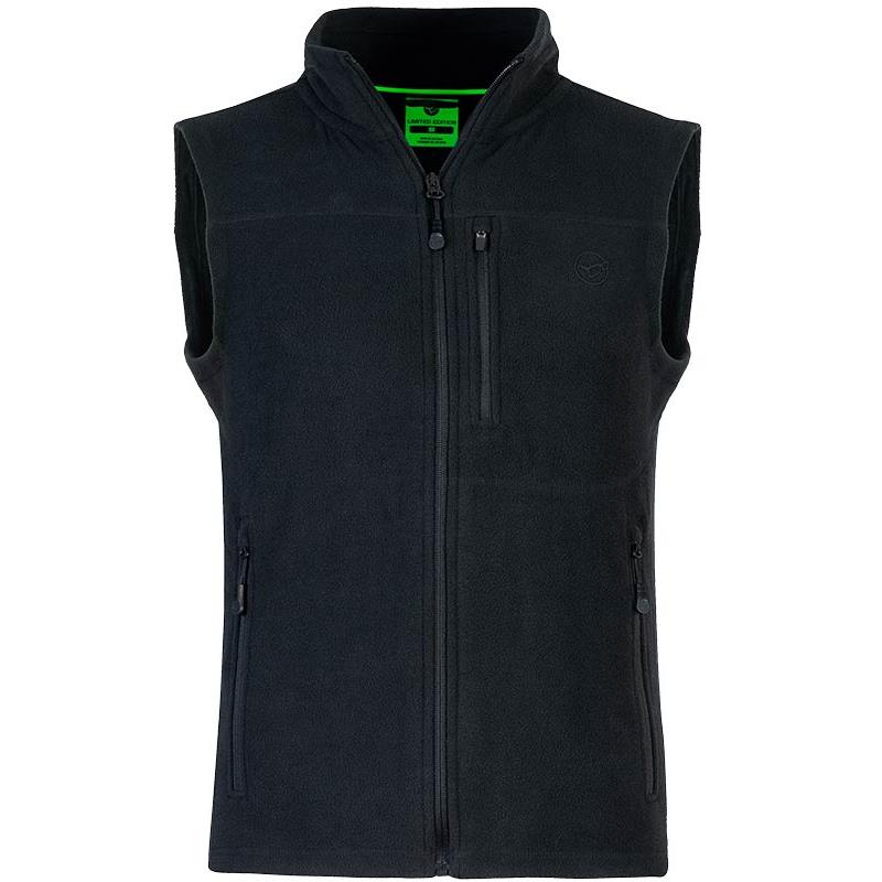 Gilet Sans Manche Homme Korda Le Fleece - Noir
