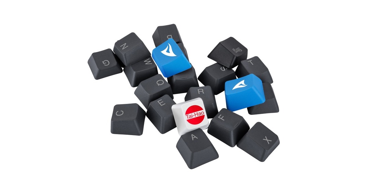 SharkoonSKILLER SAC20 keycaps  (Zwart, 114 stuks, ANSI Lay-out (US))