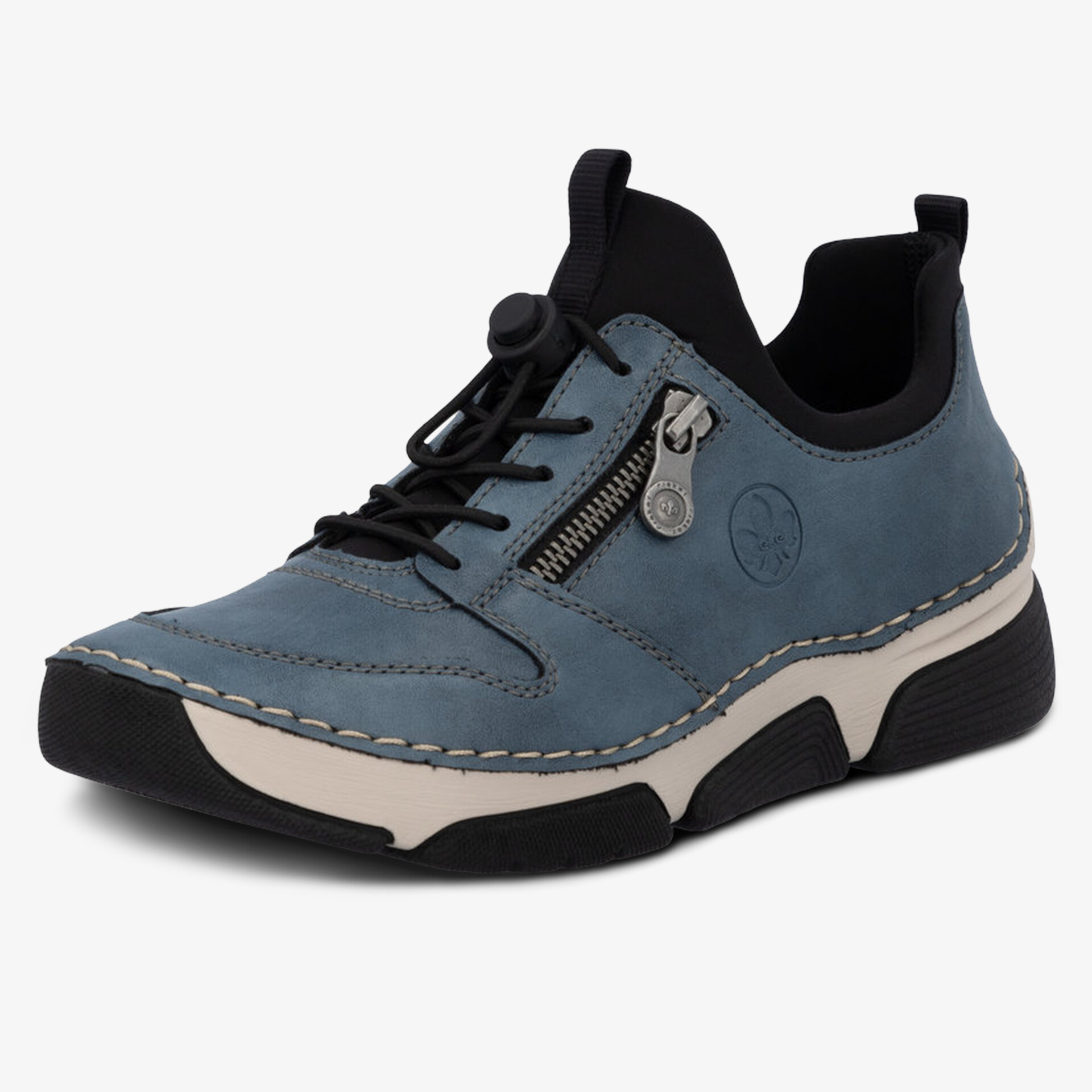 Rieker Damen Halbschuhe - Blau | Jetzt bei reno.de entdecken