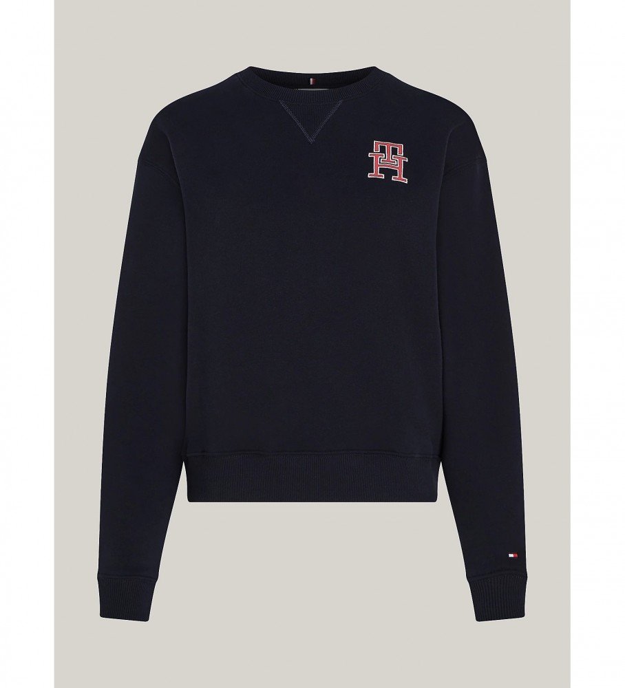 Suéter Tommy Hilfiger Azul Marinho Moderno
