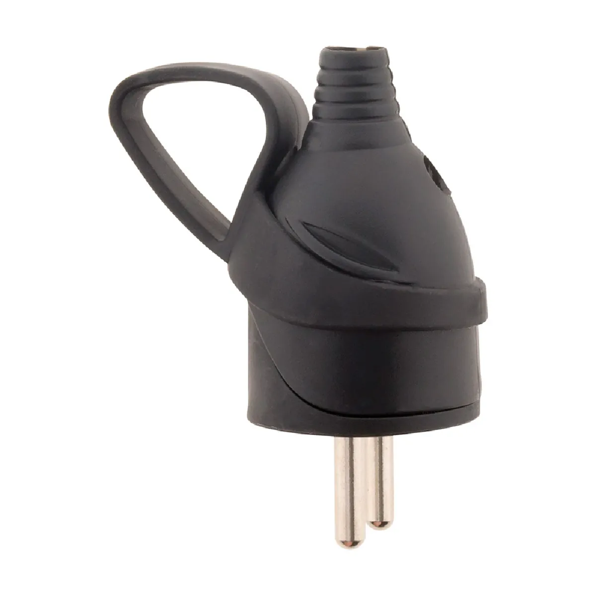 Zenitech Fiche mâle anneau - Noir