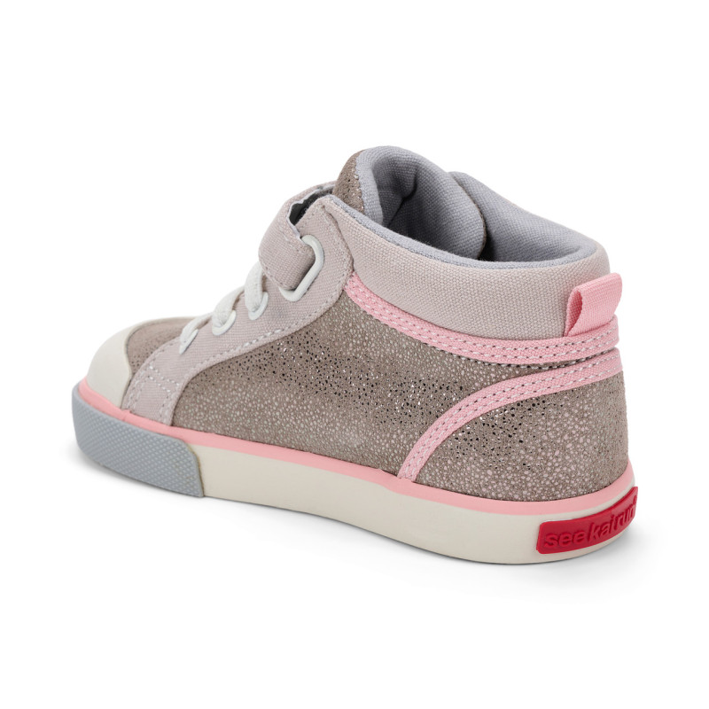 See Kai Run See Kai Run SKR Peyton Beige Metallic Leather