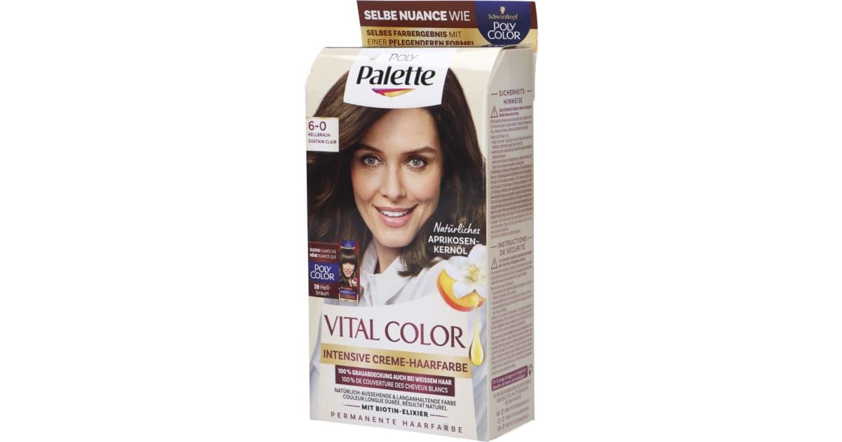 Schwarzkopf Poly Vital Color Hellbraun