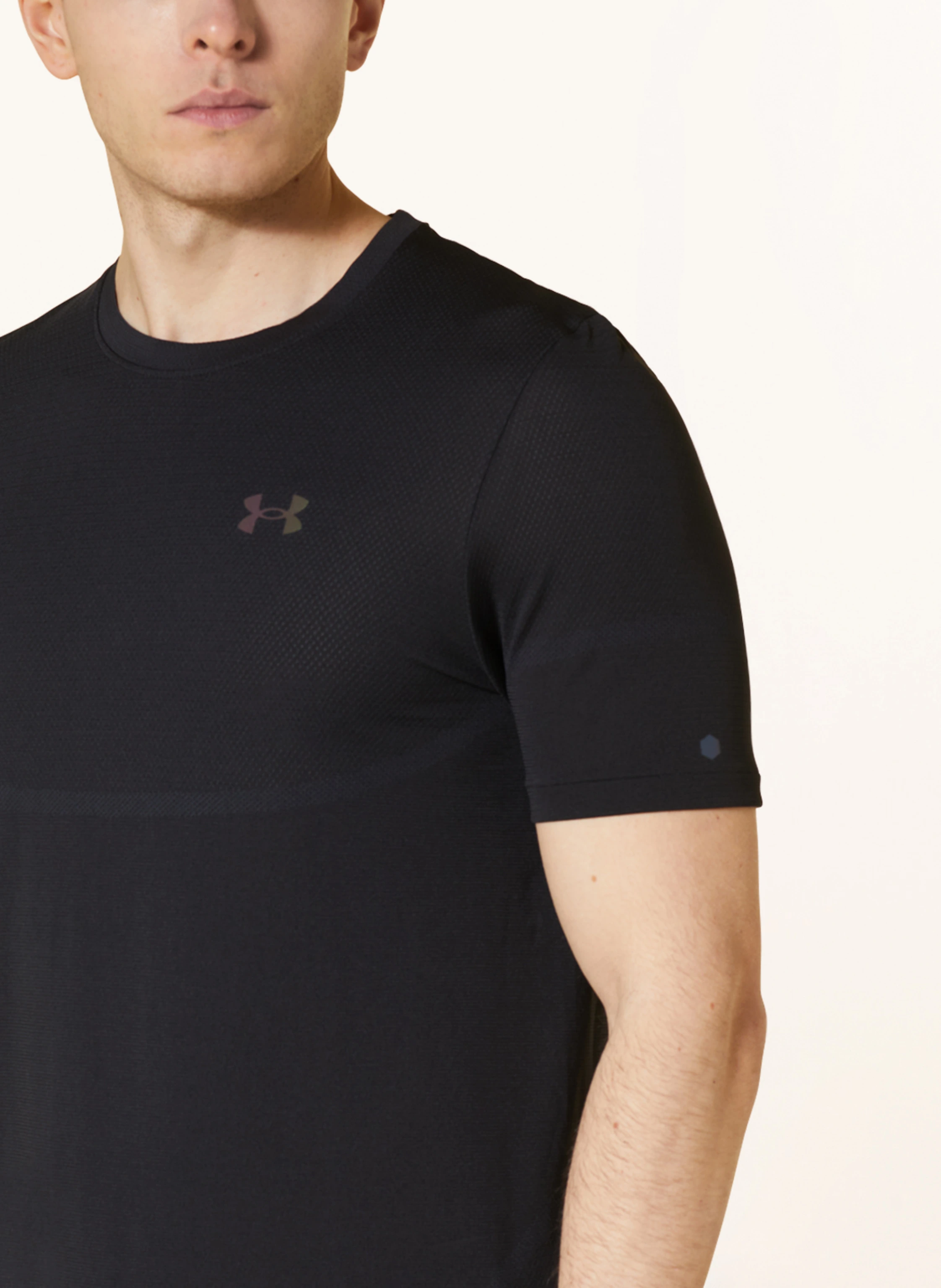 UNDER ARMOUR T-Shirt RUSH™ SEAMLESS LEGACY mit Mesh