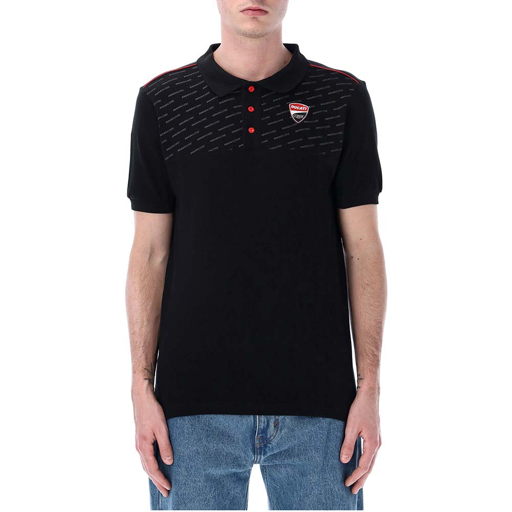 ducati racing - Polo Corse Noir