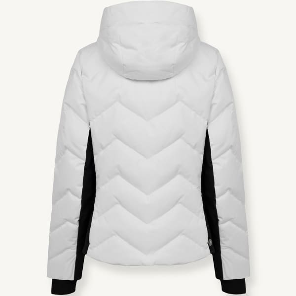 Veste de ski COLMAR LADIES SKI DOWN JACKET WHITE-BLACK