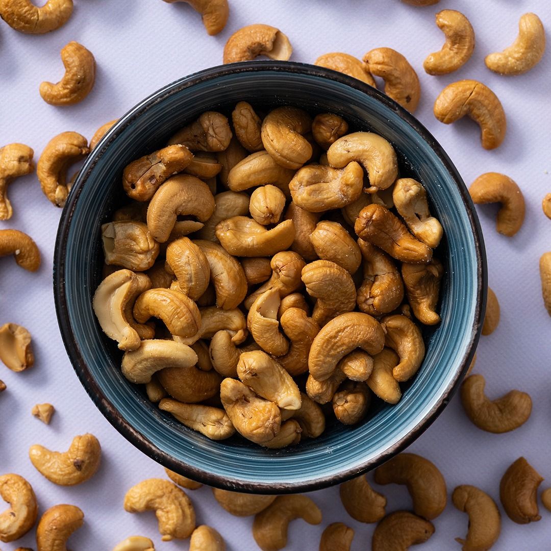 Cashewnoten gebrand gezouten