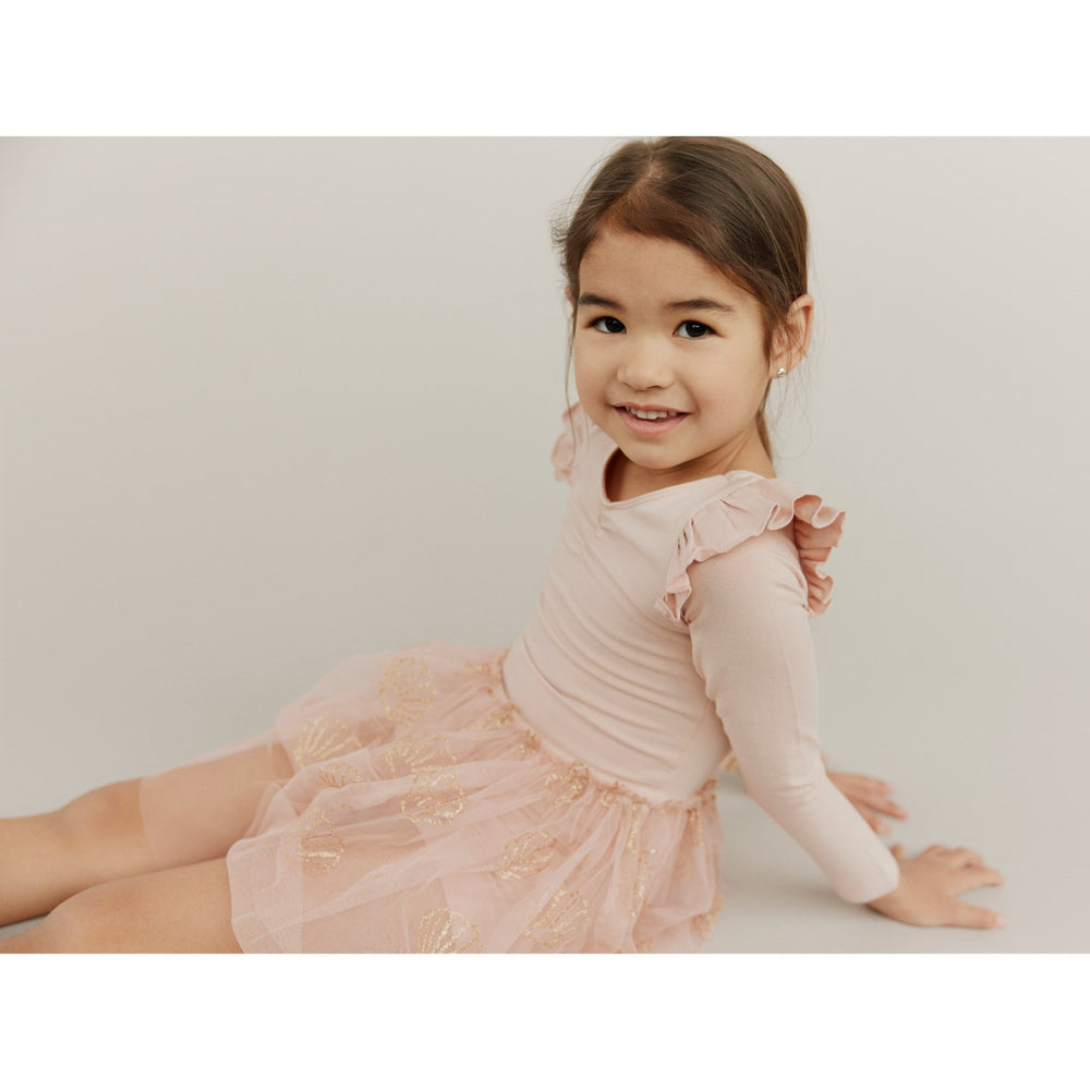 Køb Sofie Schnoor x Luksusbaby Rose Beige EstelleSK Gymnastikdragt