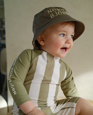 Nordbjörn Hjortnäs Bucket Lue Reversibel, Grønn