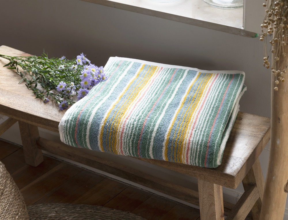Linge de bain jacquard-Mandelieu