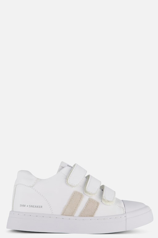 Shoesme Velcro Sneakers wit Leer
