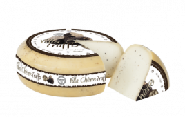 Villa Chèvre Truffo Gethermiseerde geitenkaas met zwarte truffel