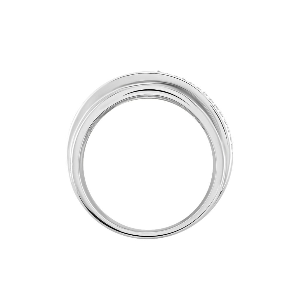 Bague Caledonia Argent Blanc Oxyde De Zirconium