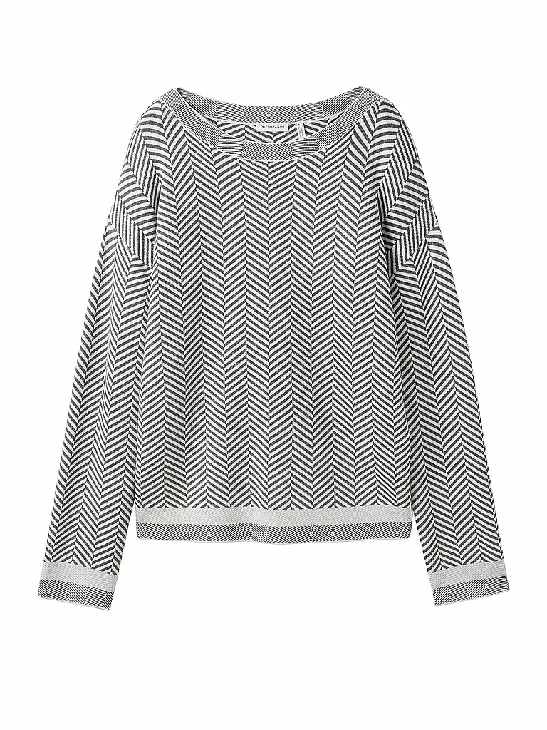 TOM TAILOR Pullover grau