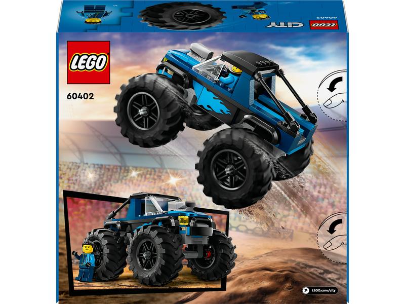 LEGO® City Blauer Monstertruck 60402 Fahrzeug-Set für riesigen Spielspass