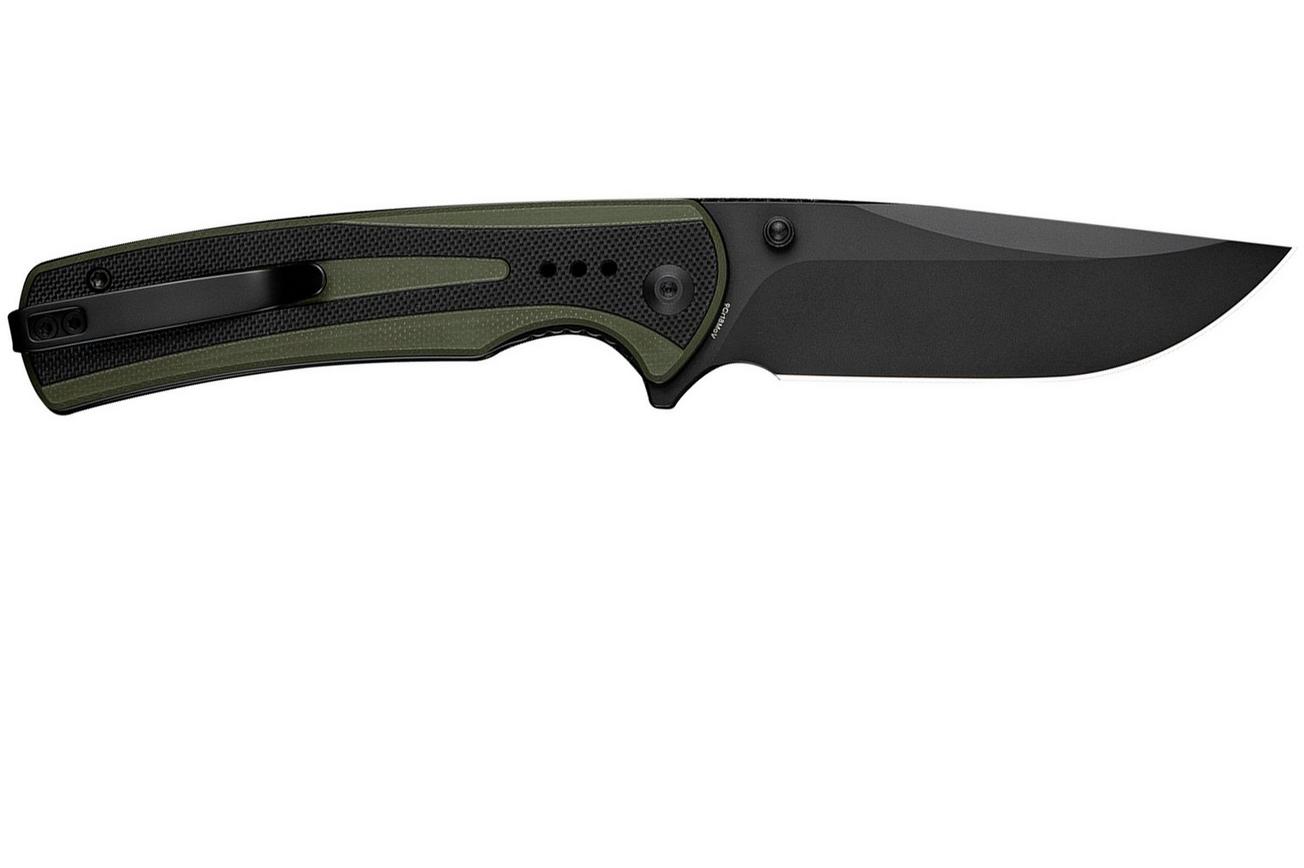 SENCUT Regnator S24057-2 Green/Black G10, zakmes