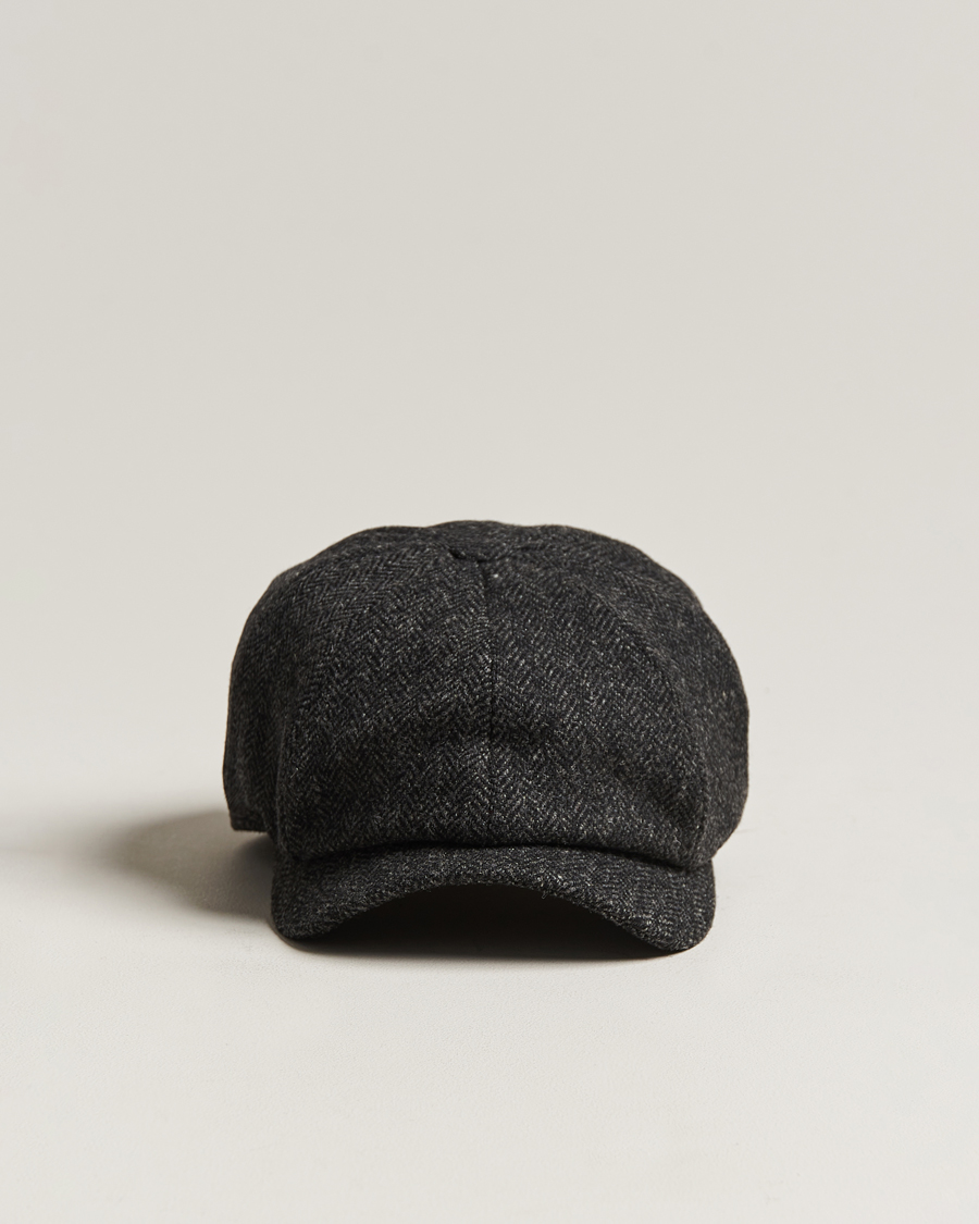 Wigéns Newsboy Classic Shetland Wool Dark Grey