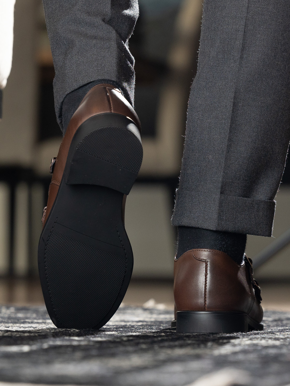 Gregers - Monkstrap Brown - Trapes Sko